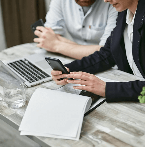 Northflare Finthrix support team illustration